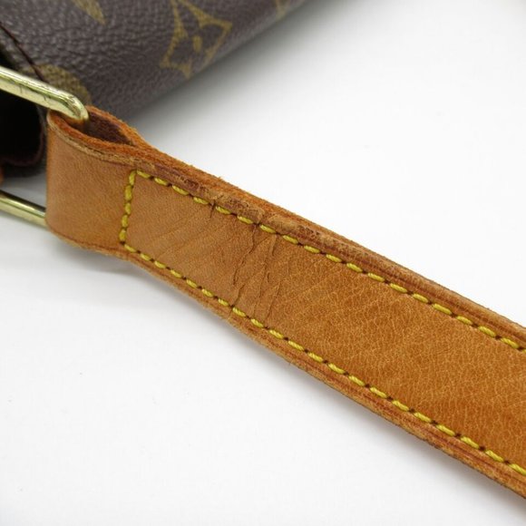 LOUIS VUITTON Musette Crossbody Shoulder Bag Monogram Canvas Used LV - Picture 8 of 14